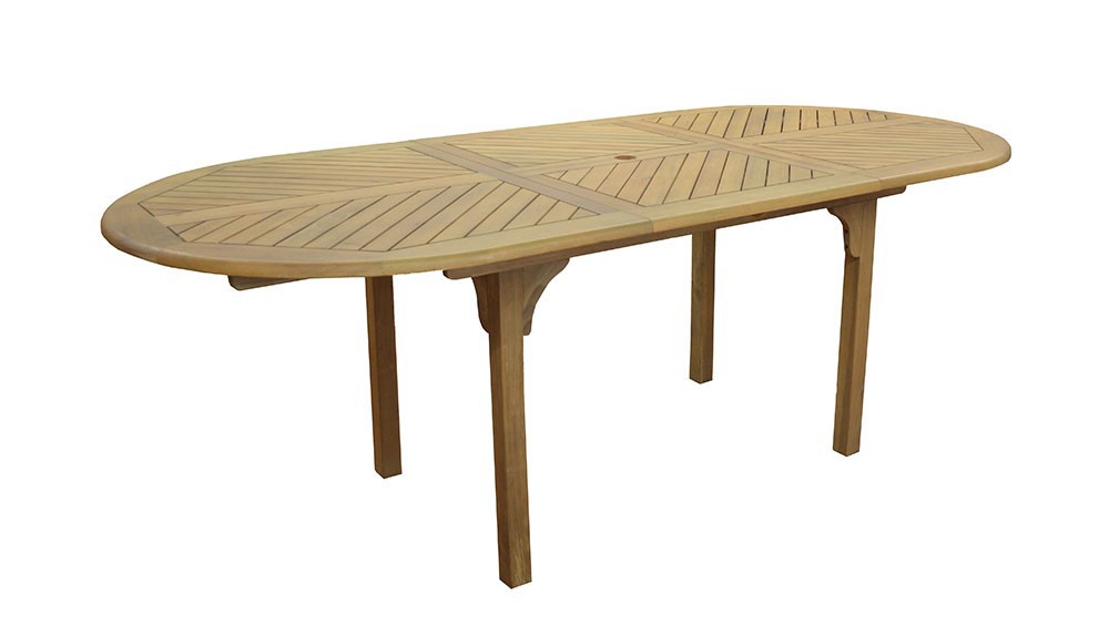 Table de jardin extensible 125/175 cm Valenza - Proloisirs